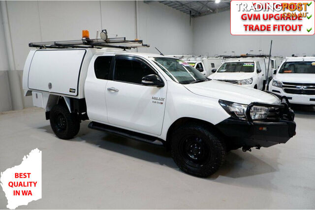 2017 TOYOTA HILUX SR EXTRA CAB GUN126R CAB CHASSIS