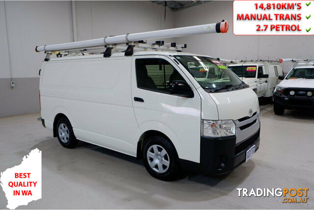 2018 TOYOTA HIACE LWB TRH201R VAN