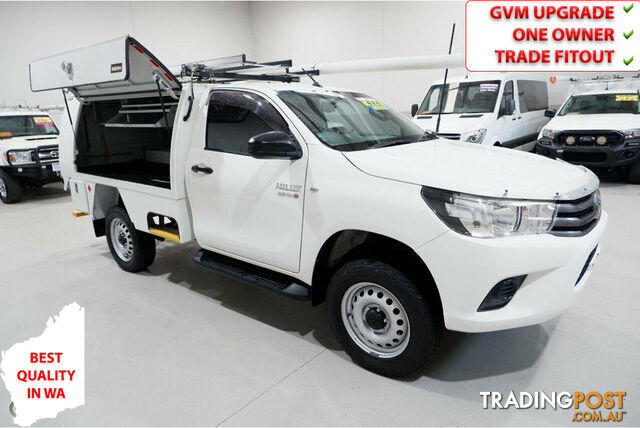 2018 TOYOTA HILUX SR GUN126R CAB CHASSIS