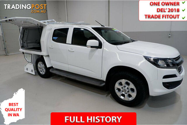 2017 HOLDEN COLORADO LS CREW CAB 4X2 RG MY18 CAB CHASSIS