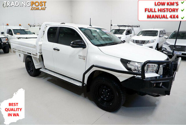 2019 TOYOTA HILUX SR EXTRA CAB GUN126R CAB CHASSIS