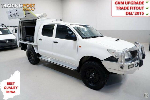 2014 TOYOTA HILUX SR DOUBLE CAB KUN26R MY14 CAB CHASSIS