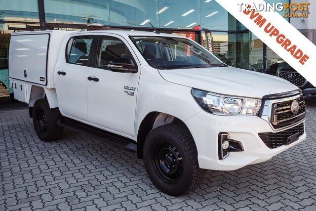 2019 TOYOTA HILUX SR GUN126R 4X4 DUAL RANGE DUAL CAB CAB CHASSIS