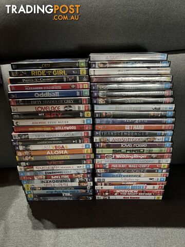 DVDS ASSORTED TITLES