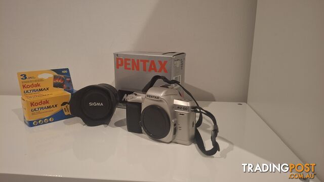 Pentax MZ-60 Camera Body and Sigma Zoom Lens