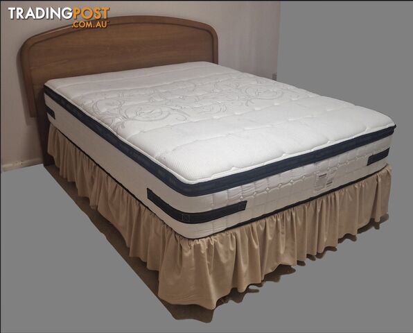 Sealy Posturepedic Exquisite Kalia Medium Double Mattress, Base & Headboard