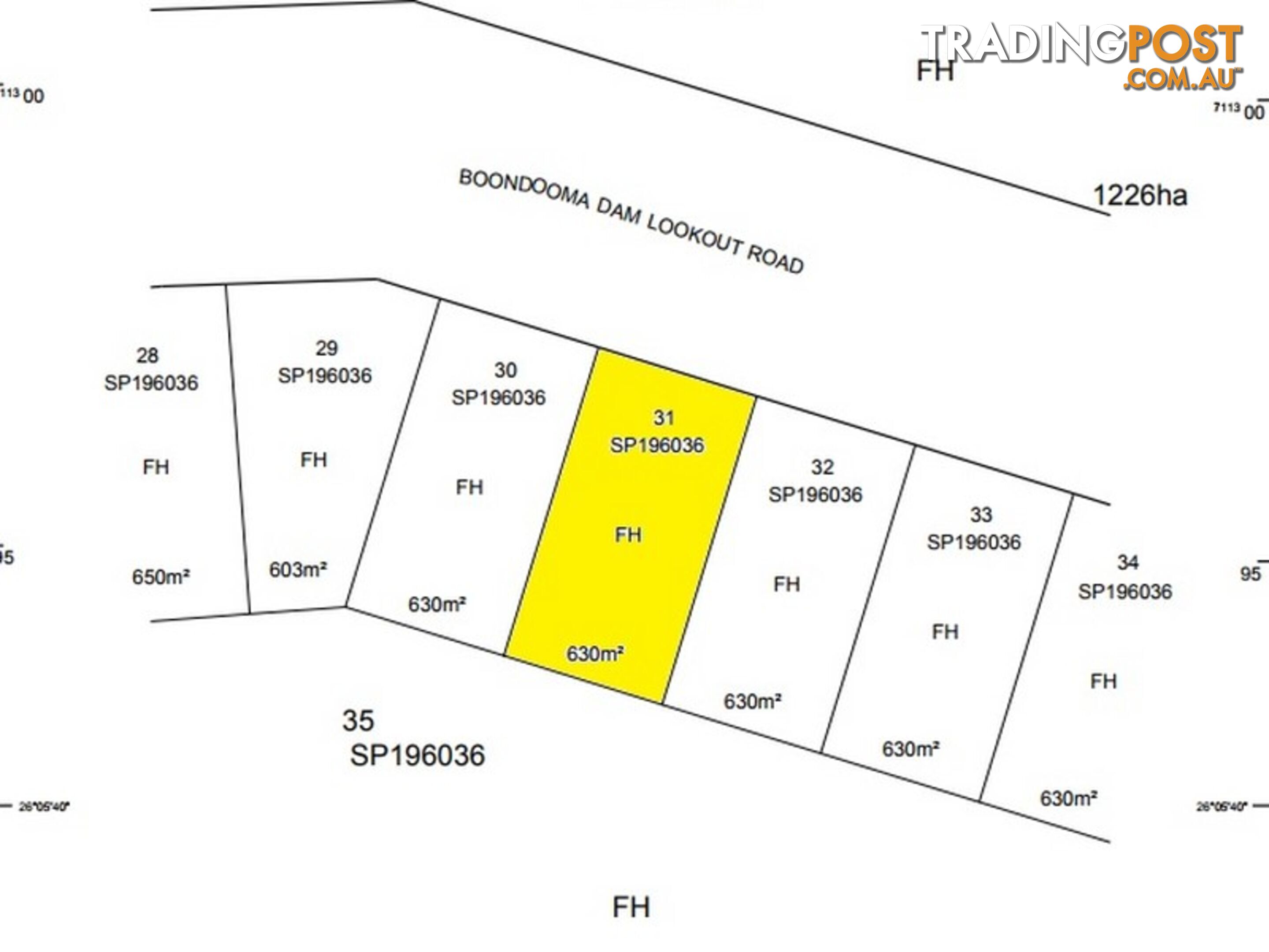 8 (lot 31) Boondooma Dam Lookout Road OKEDEN QLD 4613