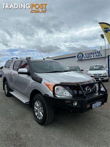 2012 MAZDA BT-50  XTR 4X4 DUAL CAB UTILITY