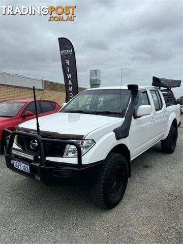 2010 NISSAN NAVARA D40 ST 4X4 DUAL CAB P/UP