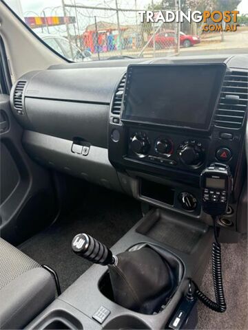 2010 NISSAN NAVARA D40 ST 4X4 DUAL CAB P/UP