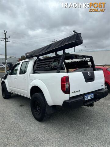 2010 NISSAN NAVARA D40 ST 4X4 DUAL CAB P/UP