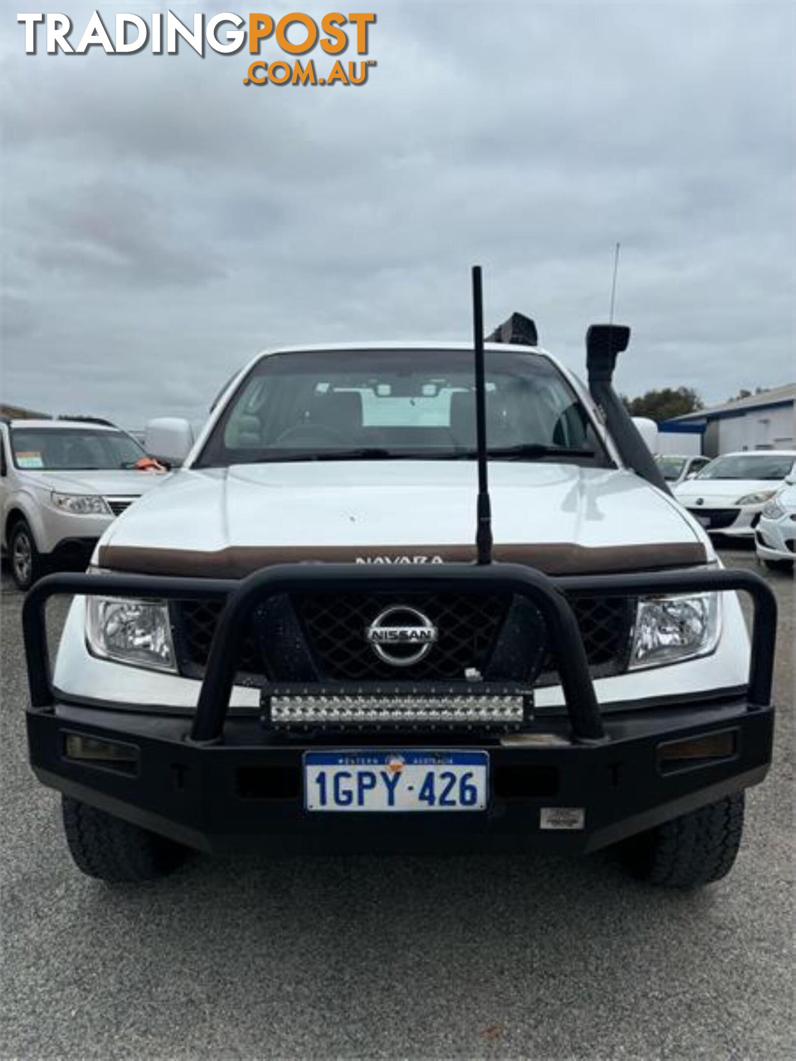 2010 NISSAN NAVARA D40 ST 4X4 DUAL CAB P/UP