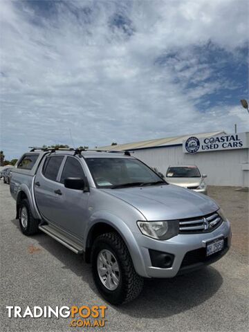 2014 MITSUBISHI TRITON MNMY15 GLX 4X4 DOUBLE CAB UTILITY