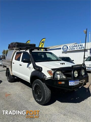 2008 TOYOTA HILUX KUN26R07UPGRADE SR 4X4 DUAL CAB P/UP