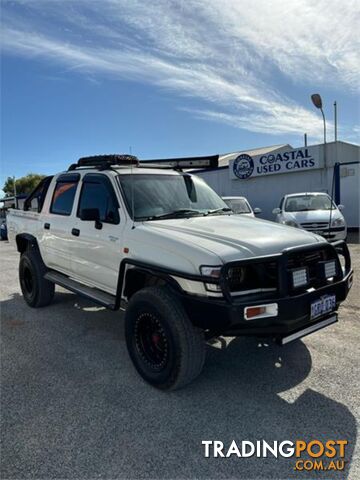 2002 TOYOTA HILUX LN167R 4X4 DUAL CAB P/UP