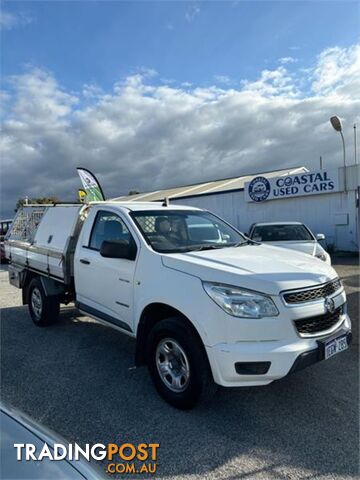 2013 HOLDEN COLORADO RG DX 4X2 C/CHAS