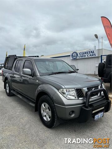 2011 NISSAN NAVARA D40 ST 4X4 DUAL CAB P/UP