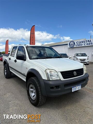 2005 HOLDEN RODEO DX 4x4 C CHAS