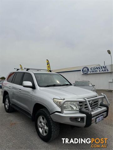 2011 TOYOTA LANDCRUISER VDJ200R09UPGRADE VX 4X4 4D WAGON