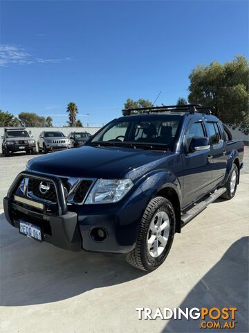 2014 NISSAN NAVARA D40MY12 ST 4X4 DUAL CAB P/UP
