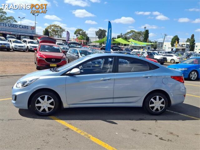 2012 HYUNDAI ACCENT ACTIVE RB 4D SEDAN