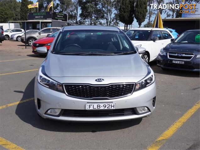 2017 KIA CERATO SPORT YDMY17 4D SEDAN