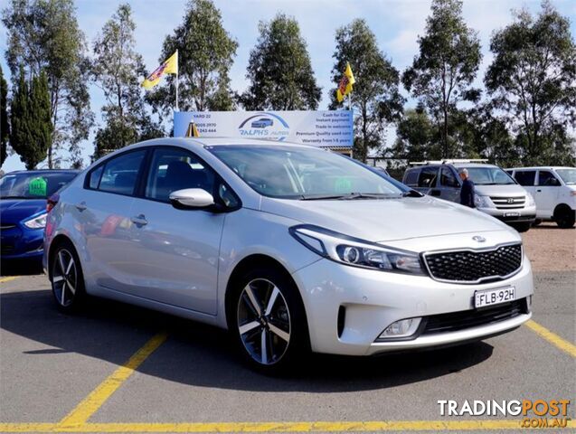 2017 KIA CERATO SPORT YDMY17 4D SEDAN