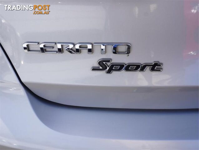 2017 KIA CERATO SPORT YDMY17 4D SEDAN