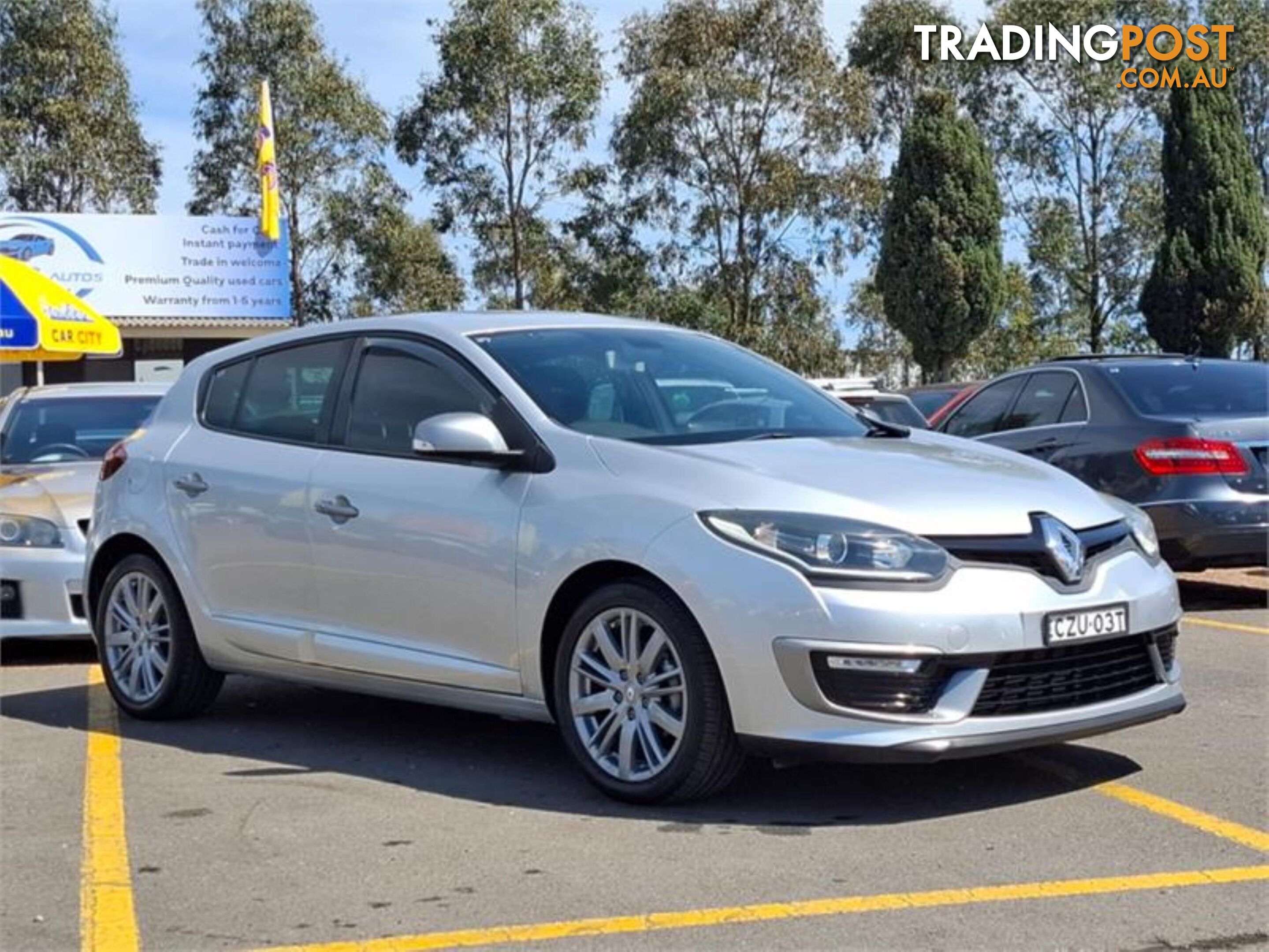 2015 RENAULT MEGANE GT LINE B95MY14 5D HATCHBACK