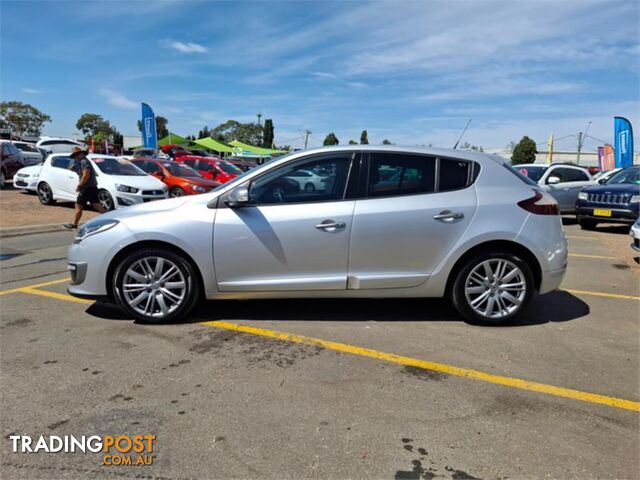 2015 RENAULT MEGANE GT LINE B95MY14 5D HATCHBACK