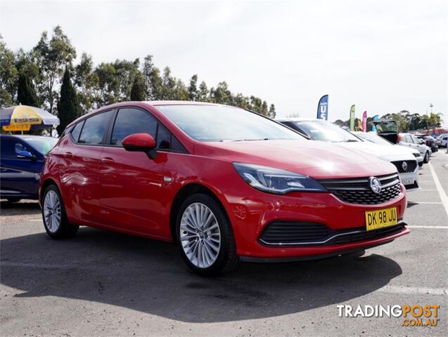 2017 HOLDEN ASTRA R BKMY17,5 5D HATCHBACK