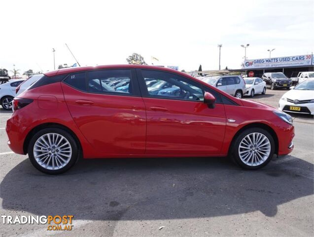 2017 HOLDEN ASTRA R BKMY17,5 5D HATCHBACK