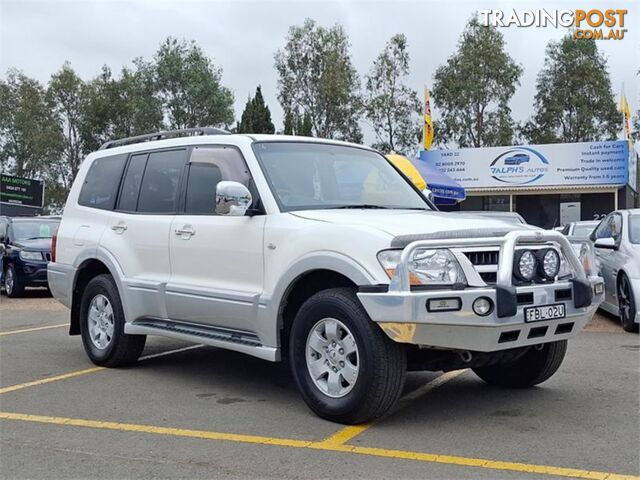 2003 MITSUBISHI PAJERO EXCEEDLWB(4X4) NP 4D WAGON