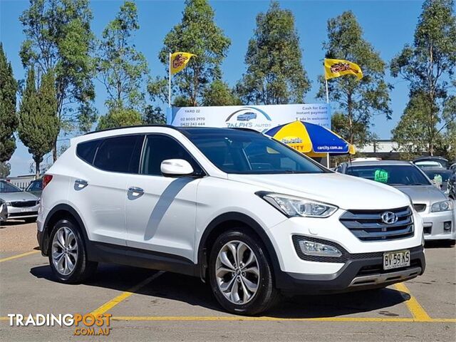 2013 HYUNDAI SANTAFE HIGHLANDERCRDI(4X4) DM 4D WAGON