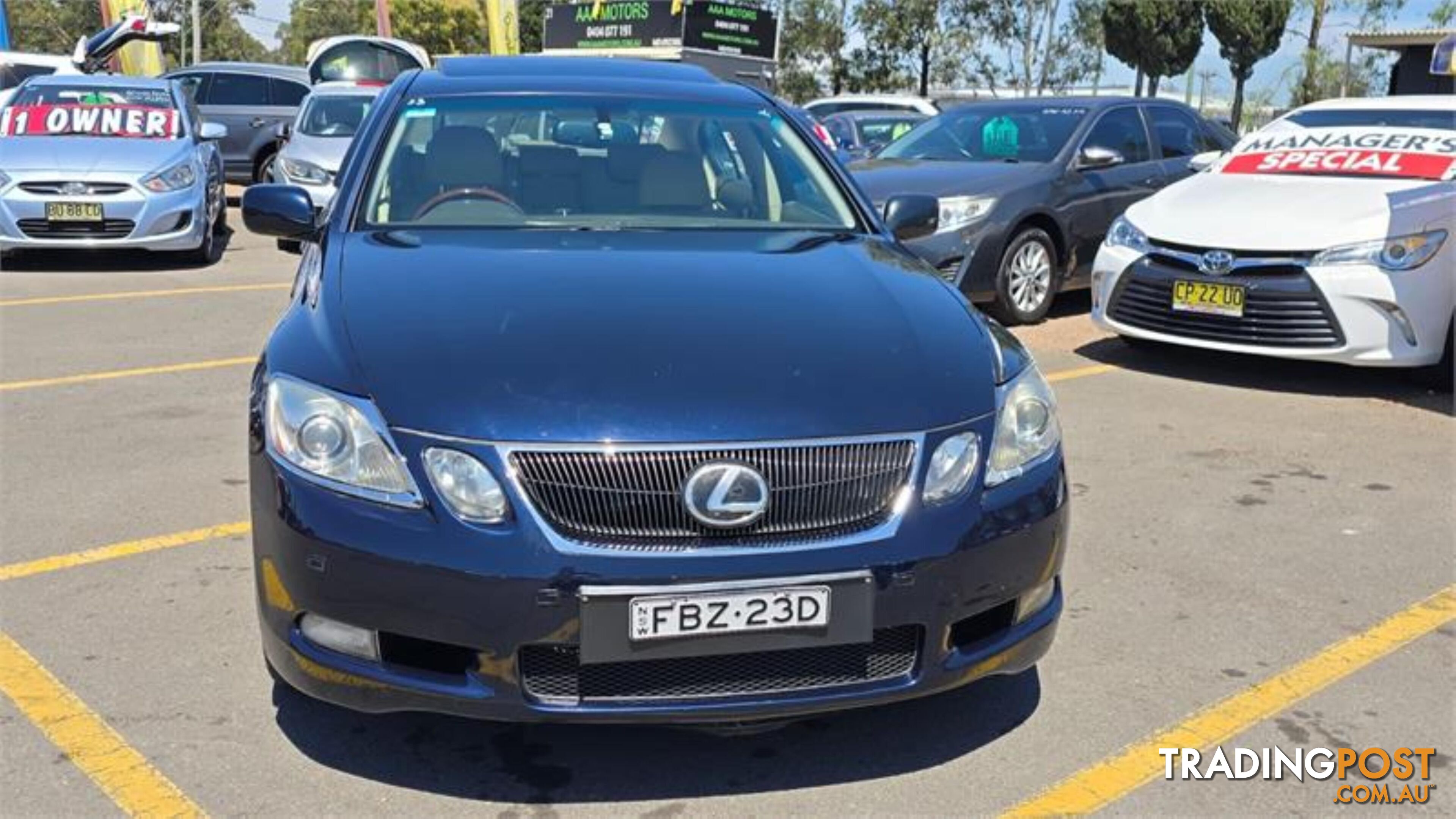 2006 LEXUS GS300 SPORTLUXURY GRS190R 4D SEDAN