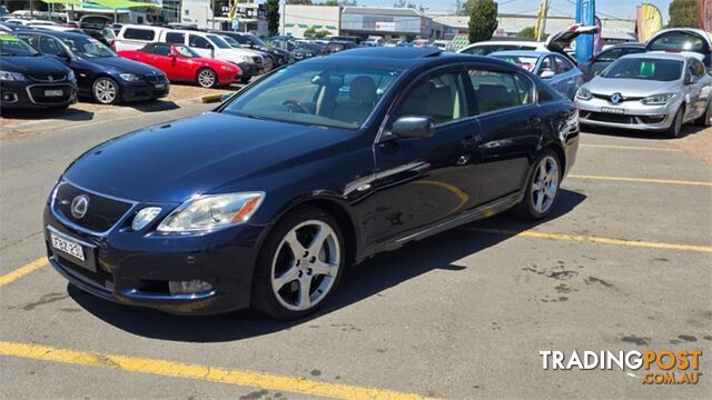 2006 LEXUS GS300 SPORTLUXURY GRS190R 4D SEDAN