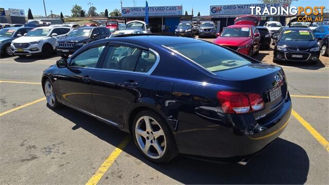 2006 LEXUS GS300 SPORTLUXURY GRS190R 4D SEDAN