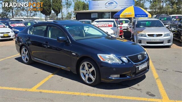 2006 LEXUS GS300 SPORTLUXURY GRS190R 4D SEDAN