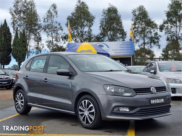 2015 VOLKSWAGEN POLO 66TSITRENDLINE 6RMY15 5D HATCHBACK