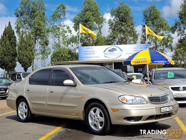 2000 NISSAN MAXIMA ST A33 4D SEDAN