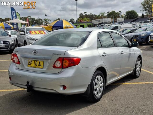 2008 TOYOTA COROLLA ASCENT ZRE152R 4D SEDAN