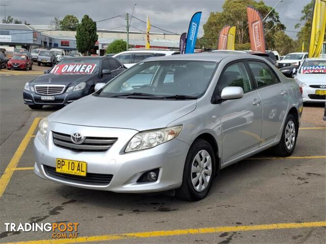 2008 TOYOTA COROLLA ASCENT ZRE152R 4D SEDAN