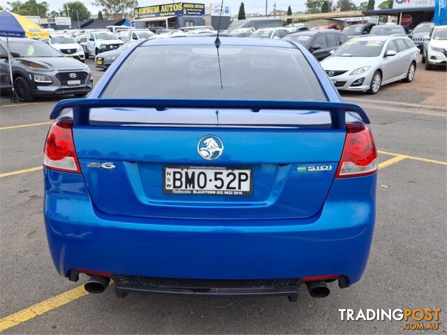 2010 HOLDEN COMMODORE SV6 VEMY10 4D SEDAN