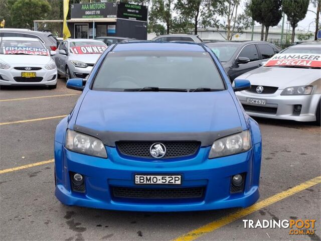 2010 HOLDEN COMMODORE SV6 VEMY10 4D SEDAN