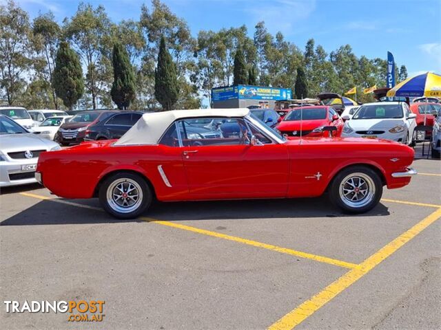 1965 FORD MUSTANG   CONVERTIBLE