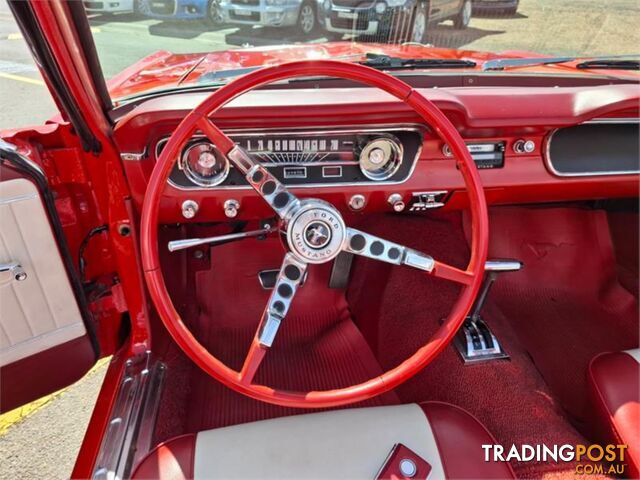 1965 FORD MUSTANG   CONVERTIBLE