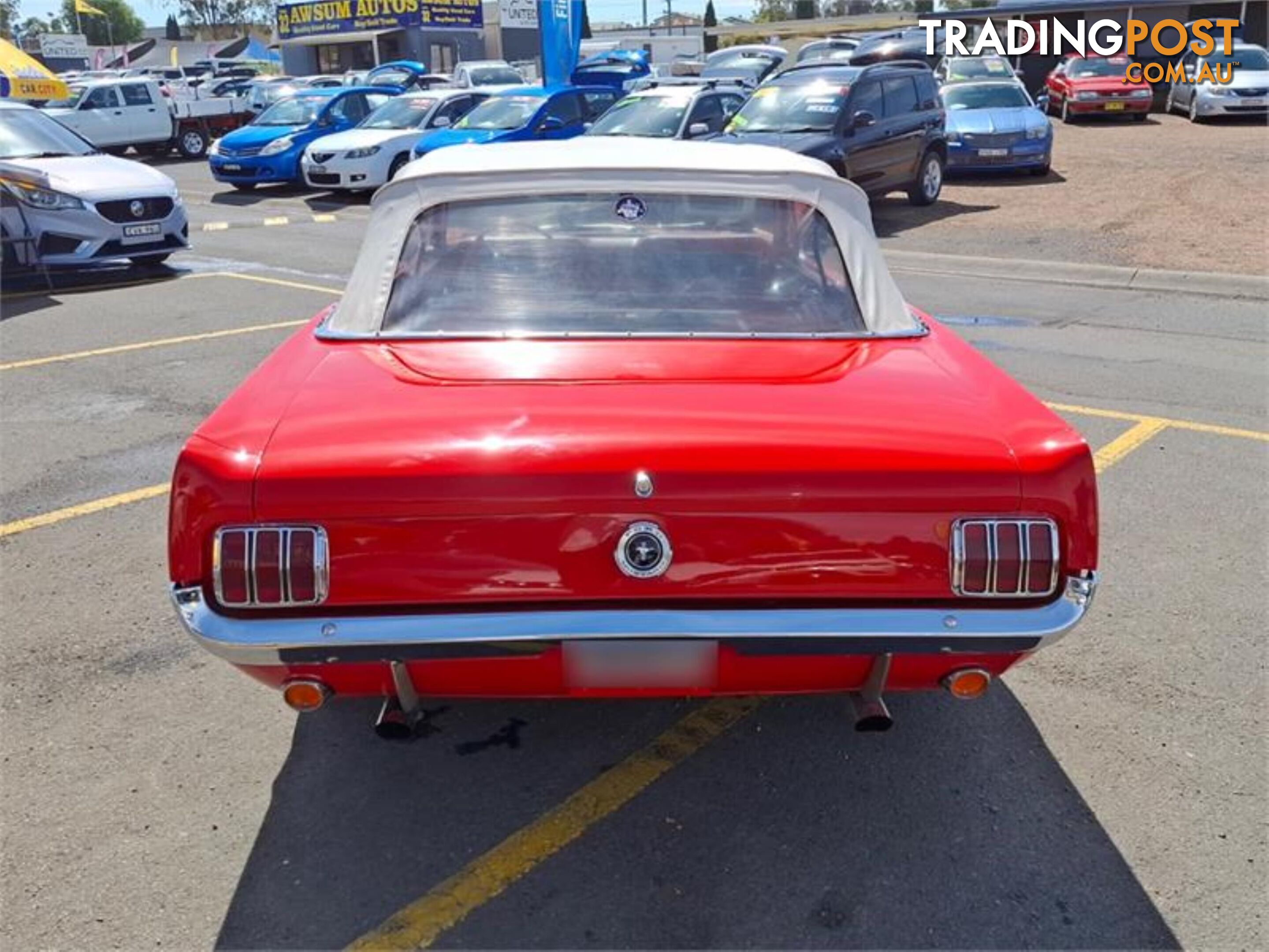 1965 FORD MUSTANG   CONVERTIBLE