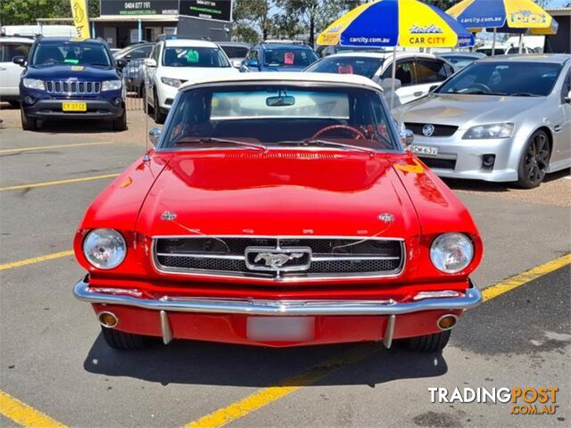 1965 FORD MUSTANG   CONVERTIBLE