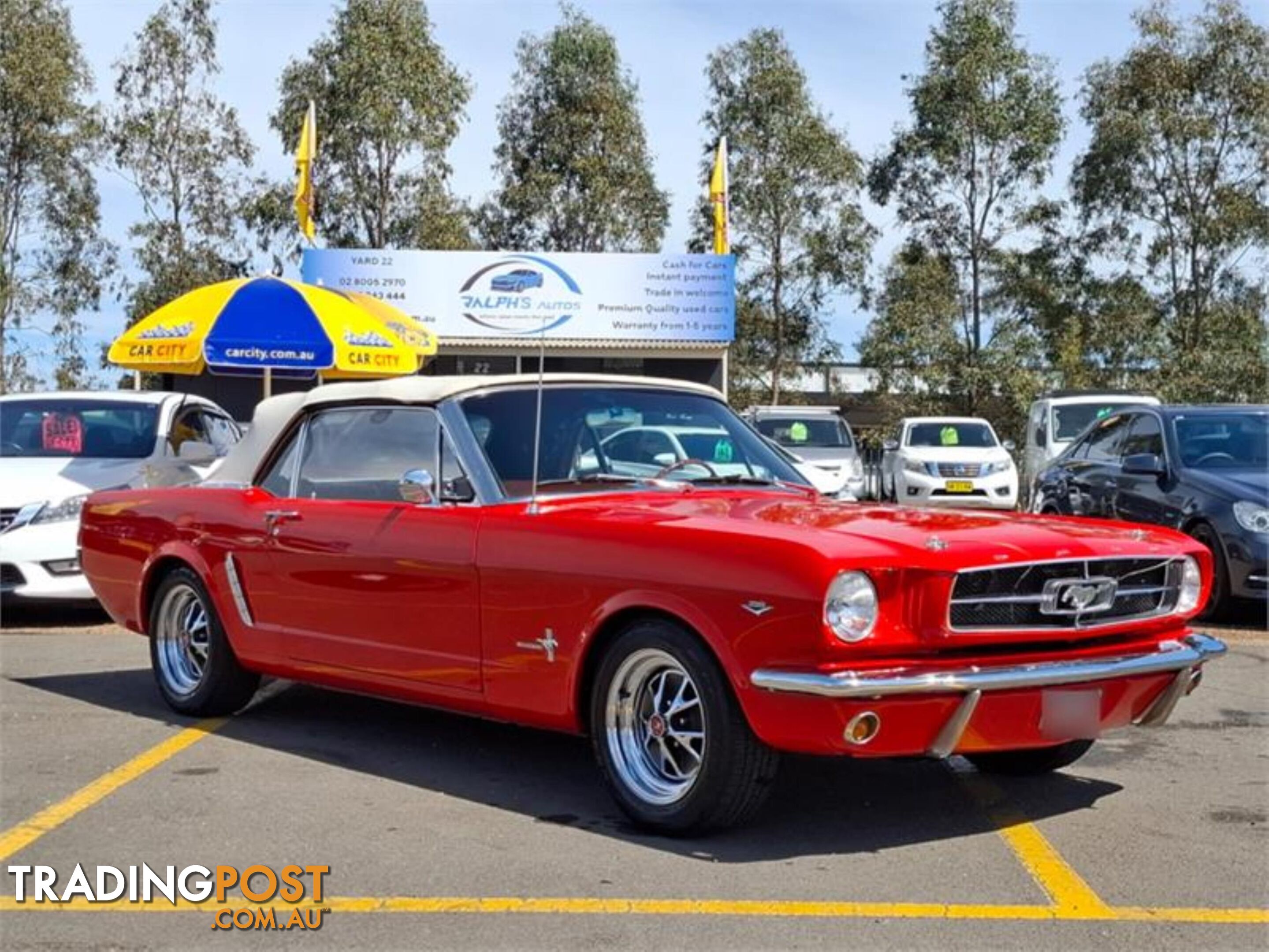 1965 FORD MUSTANG   CONVERTIBLE