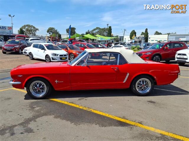 1965 FORD MUSTANG   CONVERTIBLE